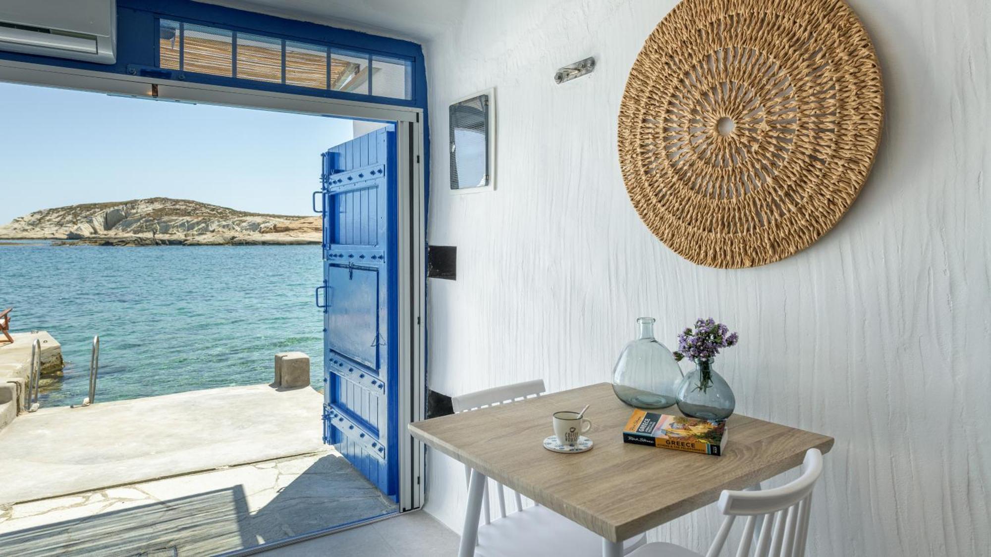 Esperanza Boathouses Mandrakia Exterior foto
